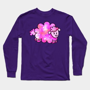 Cotton Candy Wool - Purple Long Sleeve T-Shirt